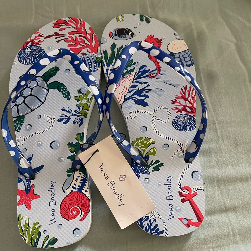 Vera Bradley, Flip Flops Sandals